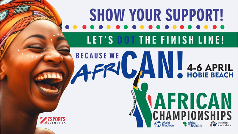 2025 Africa Triathlon Championship Nelson Mandela Bay logo